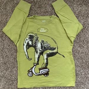 Gymboree Boys Elephant Long Sleeve Top!
